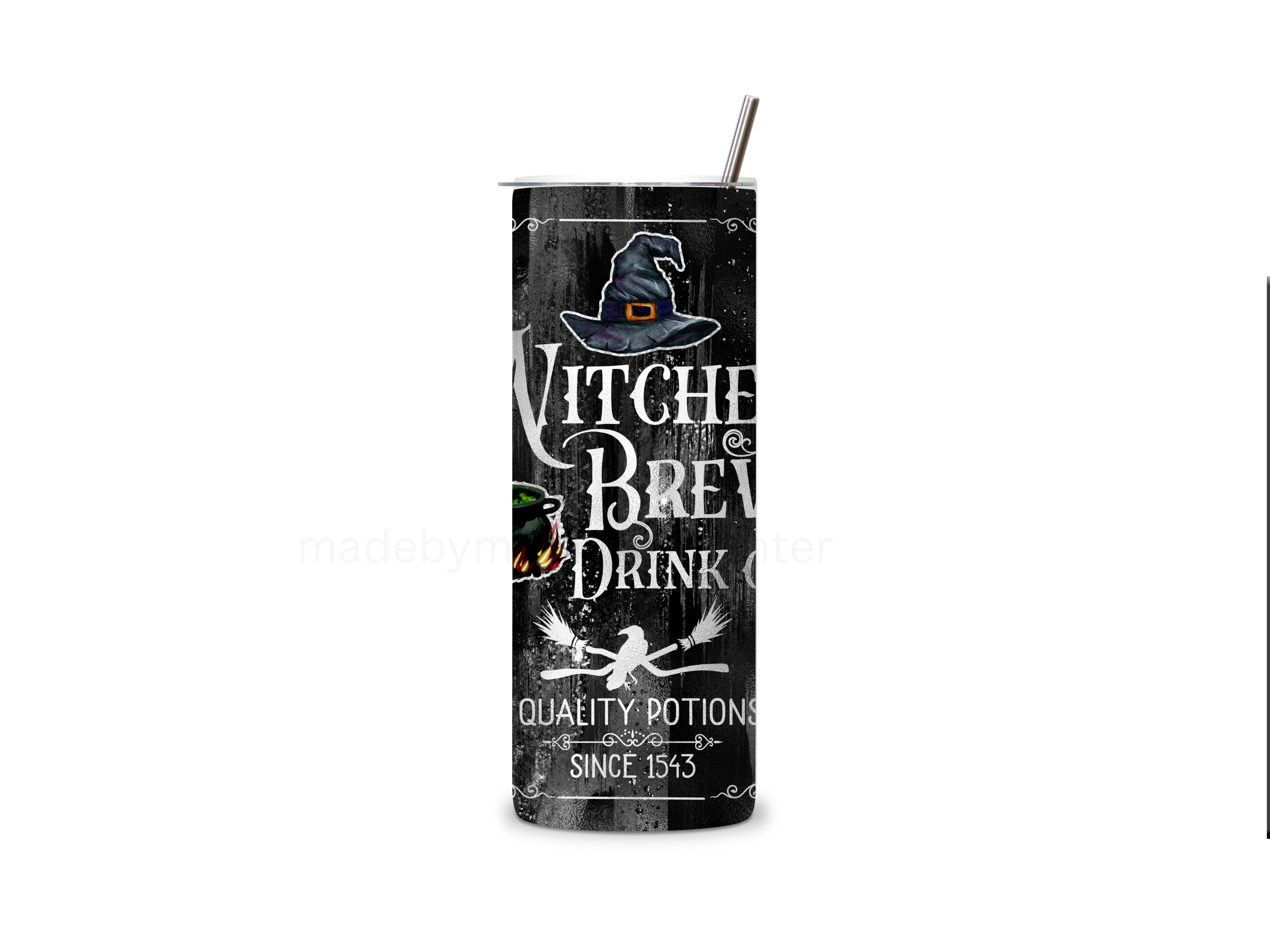 Witches Brew Tumbler 20oz Stainless Steel Bottle Drinkware Water Bottles Cup Washable Mug Reusable Portable Bottled Lid Straw Gift Handmade Insulated perfect gift